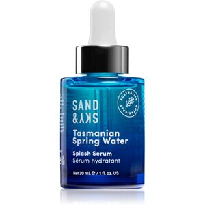 Sand & Sky Tasmanian Spring Water Splash Serum intenzivně hydratační sérum na obličej 30 ml