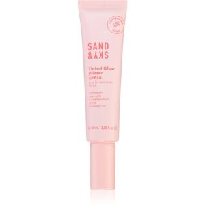 Sand & Sky Tinted Glow Primer SPF 30 ochranný tónovaný fluid na obličej SPF 30 60 ml