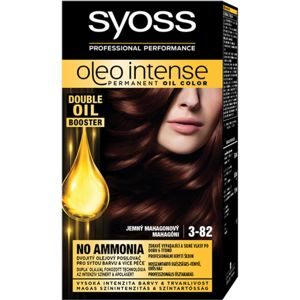 Syoss Oleo Intense permanentní barva na vlasy s olejem odstín 3-82 Subtle Mahogany 1 ks