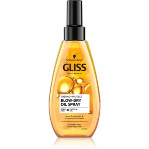 Schwarzkopf Gliss Thermo-Protect Blow Dry ochranný olej pro tepelnou úpravu vlasů 150 ml