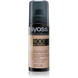 Syoss Root Retoucher tónovací barva na odrosty ve spreji odstín Light Blonde 120 ml