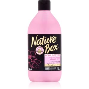 Nature Box Almond hydratační tělové mléko pro citlivou pokožku 385 ml