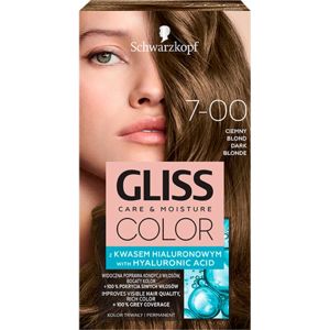 Schwarzkopf Gliss Color permanentní barva na vlasy odstín 7-00 Dark Blonde