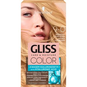 Schwarzkopf Gliss Color permanentní barva na vlasy odstín Natural Light Blonde