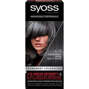 Syoss Color permanentní barva na vlasy odstín 4-15 Dusty Chrome