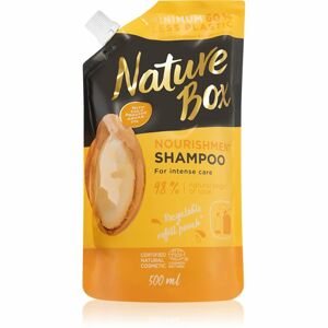 Nature Box Argan intenzivně vyživující šampon s arganovým olejem náhradní náplň 500 ml