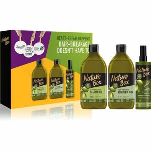 Nature Box Olive Oil dárková sada (na tělo a vlasy)
