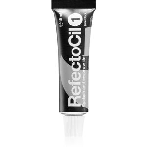 RefectoCil Eyelash and Eyebrow barva na obočí a řasy odstín 1 Pure Black 15 ml