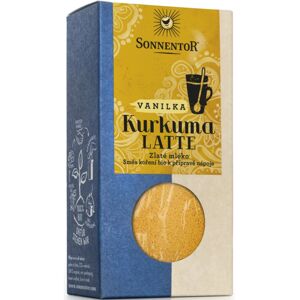 SONNENTOR Kurkuma Latte Vanilka prášek na přípravu nápoje v BIO kvalitě krabička 60 g
