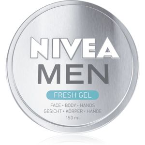 Nivea Men Fresh Kick osvěžující gel na tvář, ruce a tělo 150 ml