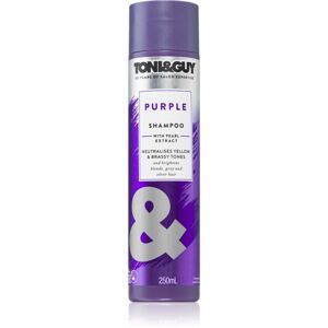 TONI&GUY PURPLE fialový šampon neutralizující žluté tóny 250 ml