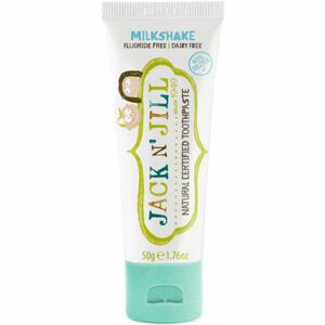 Jack N’ Jill Toothpaste přírodní zubní pasta pro děti příchuť Milkshake 50 g