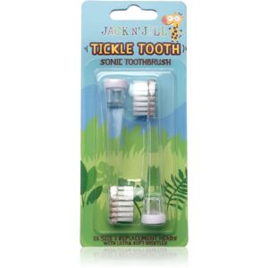 Jack N’ Jill Tickle Tooth náhradní hlavice pro zubní kartáček Tickle Tooth 2 ks