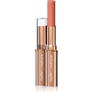Nude by Nature Sheer Glow Colour Balm balzám na rty odstín 01 Coral 2,75 g