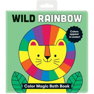 Mudpuppy Color Magic Bath Book Wild Rainbow knížka do vody 0+ y 1 ks