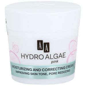AA Cosmetics Hydro Algae Pink sjednocující krém pro hydrataci pleti a minimalizaci pórů 50 ml