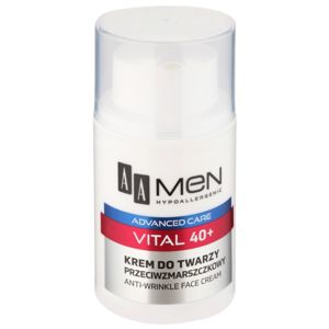 AA Cosmetics Men Vital 40+ protivráskový krém proti stárnutí pleti 50 ml