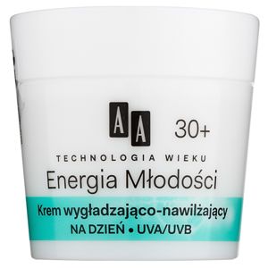 AA Cosmetics Age Technology Youthful Vitality hydratační a vyhlazující pleťový krém 30+ 50 ml