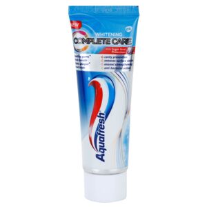 Aquafresh Complete Care Whitening bělicí zubní pasta s fluoridem 75 ml