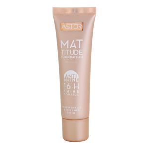 Astor Mattitude Anti Shine matující make-up odstín 091 (Light Ivory) 30 ml