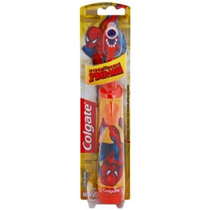 Colgate Kids Spiderman bateriový dětský zubní kartáček extra soft