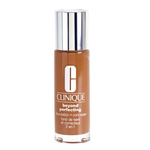 Clinique Beyond Perfecting make-up a korektor 2 v 1 odstín 18 Sand 30 ml