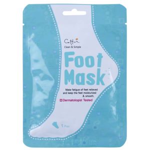 Cettua Clean & Simple hydratační maska na nohy