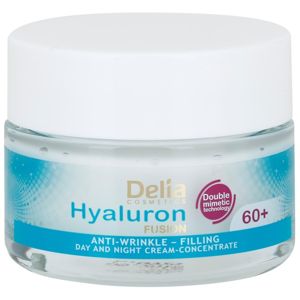 Delia Cosmetics Hyaluron Fusion 60+ protivráskový krém obnovující hutnost pleti 50 ml