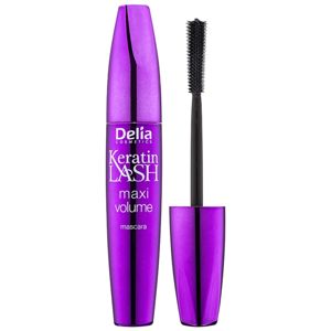 Delia Cosmetics Keratin Lash řasenka pro maximální objem odstín Black 12 ml