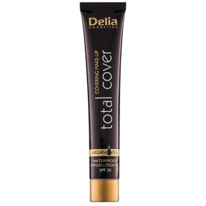 Delia Cosmetics Total Cover voděodolný make-up SPF 20 odstín 55 Natural 25 g