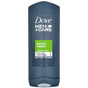 Dove Men+Care Extra Fresh sprchový gel na tělo a obličej 400 ml