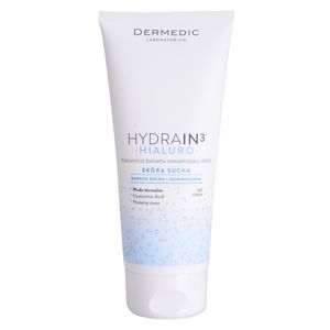 Dermedic Hydrain3 Hialuro koncentrované hydratační tělové mléko pro suchou až velmi suchou pokožku 200 g