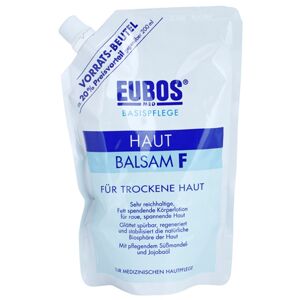 Eubos Basic Skin Care F hydratační tělové mléko pro suchou a citlivou pokožku náhradní náplň 400 ml