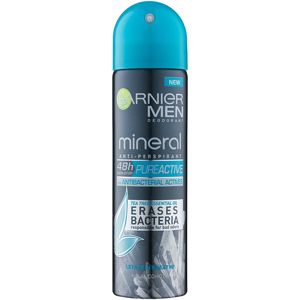 Garnier Men Mineral Pure Active antiperspirant ve spreji 150 ml