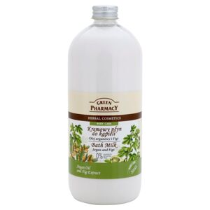 Green Pharmacy Body Care Argan Oil & Figs mléko do koupele 1000 ml