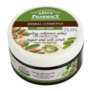 Green Pharmacy Body Care Argan Oil & Figs cukrovo-solný peeling 300 ml