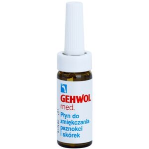 Gehwol Med změkčující péče na zarůstající nehty a silně zrohovatělou kuži na chodidlech 15 ml