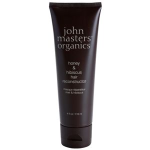 John Masters Organics Honey & Hibiscus obnovující maska pro posílení vlasů 118 ml