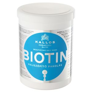 Kallos Biotin maska pro tenké, slabé a lámavé vlasy 1000 ml