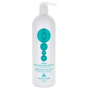 Kallos KJMN Deep Cleansing hloubkově čisticí šampon pro mastné vlasy a vlasovou pokožku 1000 ml