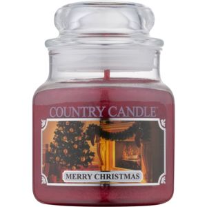 Country Candle Merry Christmas vonná svíčka 104 g