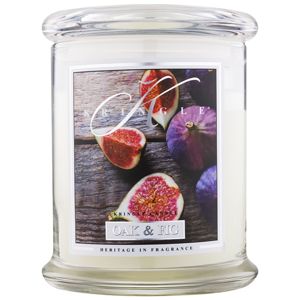 Kringle Candle Oak & Fig vonná svíčka 411 g