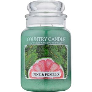 Country Candle Pine & Pomelo vonná svíčka 652 g
