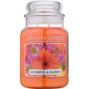 Country Candle Sunshine & Daisies vonná svíčka 652 g