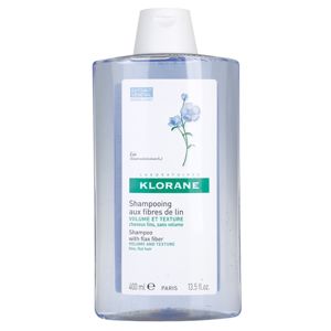 Klorane Flax Fiber šampon pro jemné a zplihlé vlasy 400 ml
