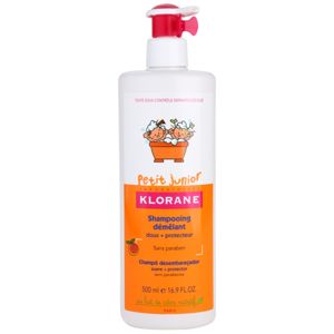 Klorane Junior dětský šampon s vůní broskve 500 ml