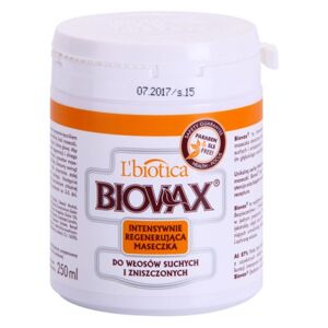 L’biotica Biovax Dry Hair regenerační a hydratační maska pro suché a poškozené vlasy 250 ml