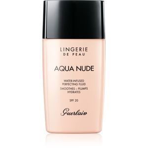Guerlain Lingerie de Peau Aqua Nude lehký hydratační make-up SPF 20 odstín 01N Very Light 30 ml