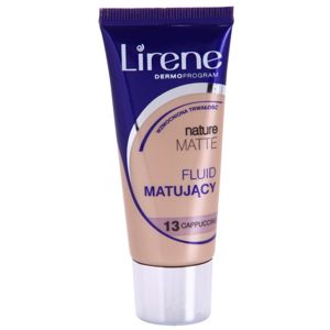 Lirene Nature Matte matující fluidní make-up pro dlouhotrvající efekt odstín 13 Capuccino 30 ml