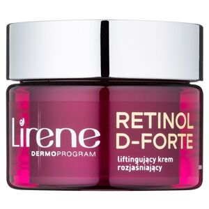 Lirene Retinol D-Forte 70+ rozjasňující denní krém s liftingovým efektem 50 ml